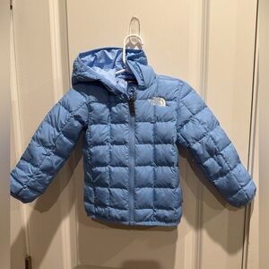 The North Face Light Blue Quilted Jacket